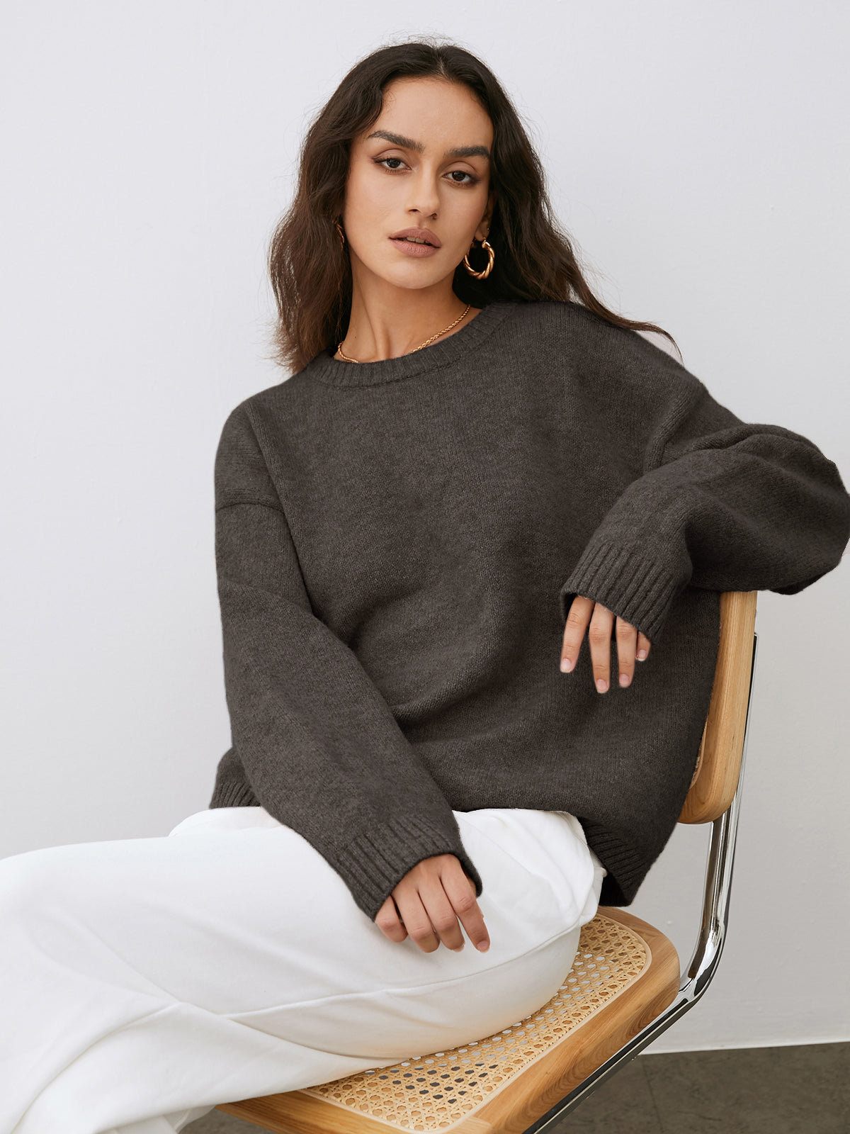 Lightweight Cloud Weather Pullover Sweater