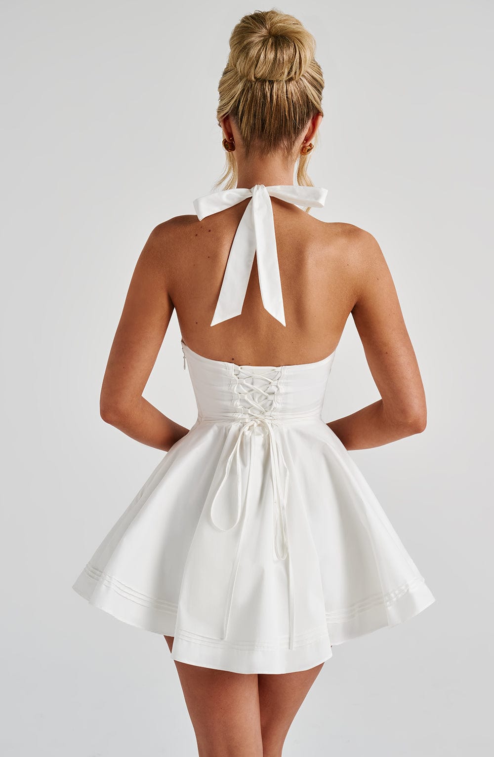 Doris Mini Dress - Ivory