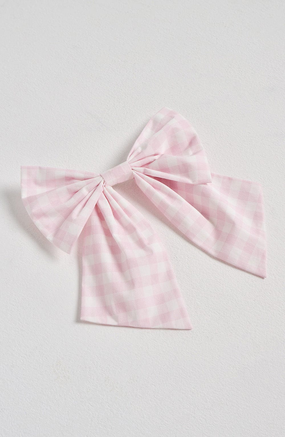 Mitzi Bow - Blush Gingham