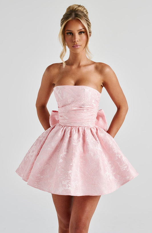 Salome Mini Dress - Blush